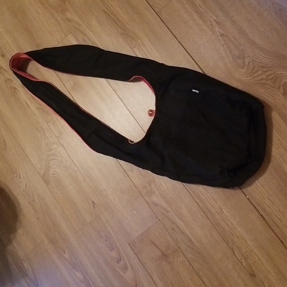 Boho Casual Beach sling shoulder bag woven 100 percent cotton fully reversible - Picture 6 of 10